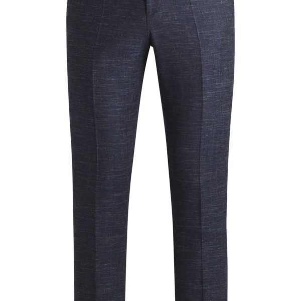 Pantalon Slim en laine vierge mélangée à motif – Hugo Boss