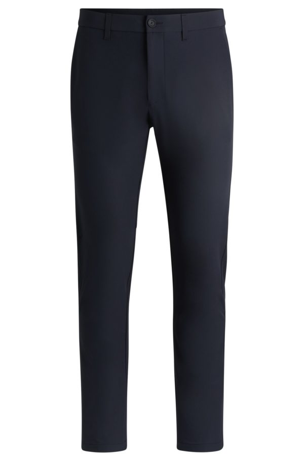 Hugo Boss Pantalon Slim en tissu stretch déperlant