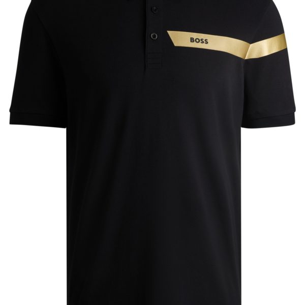 Hugo Boss Polo Paddy actif en piqué de coton mélangé