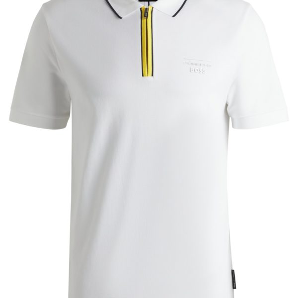 Hugo Boss Polo en coton stretch Porsche x BOSS
