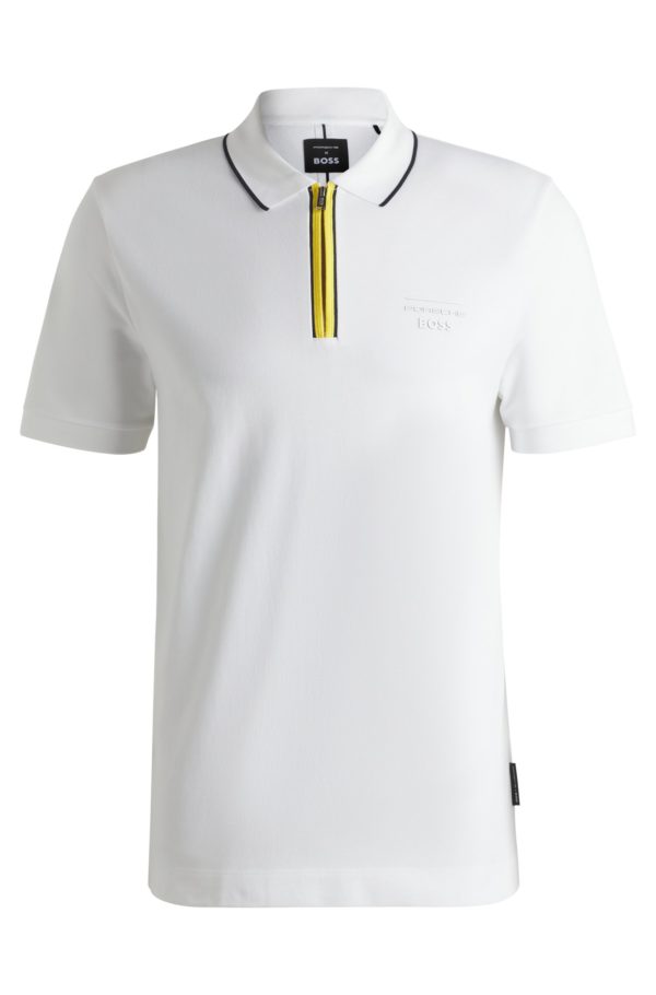 Hugo Boss Polo en coton stretch Porsche x BOSS