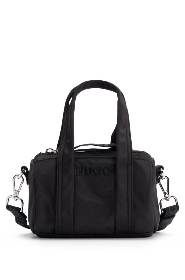 Hugo Boss Sac porté croisé avec logo brodé et fermeture éclair logotée