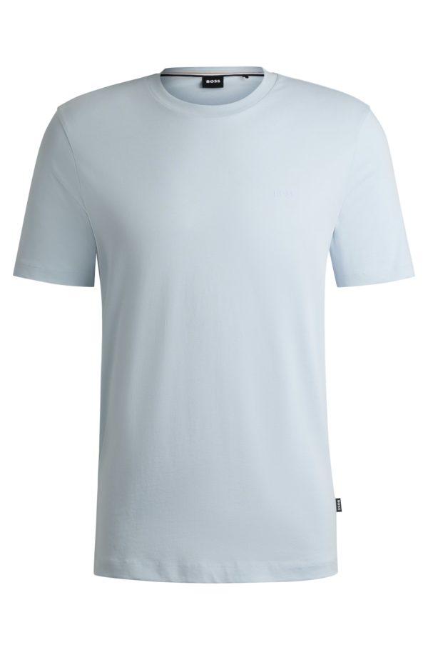 Hugo Boss T-shirt en jersey de coton avec détail logoté