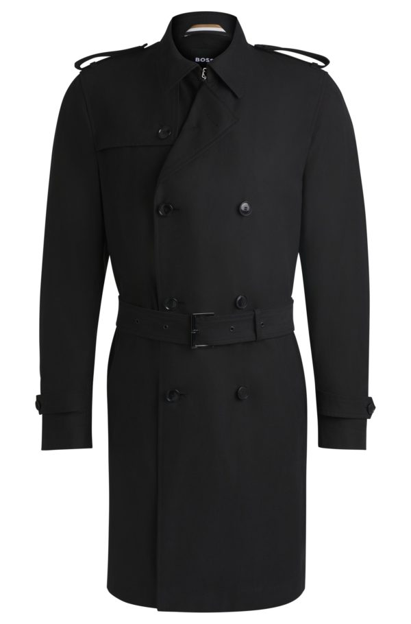 Hugo Boss Trench Slim à fermeture croisée