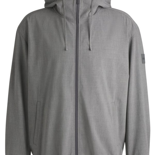 Hugo Boss Veste Regular en matière stretch performante