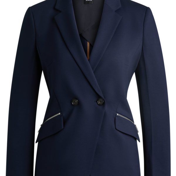 Hugo Boss Veste Slim à poches zippées