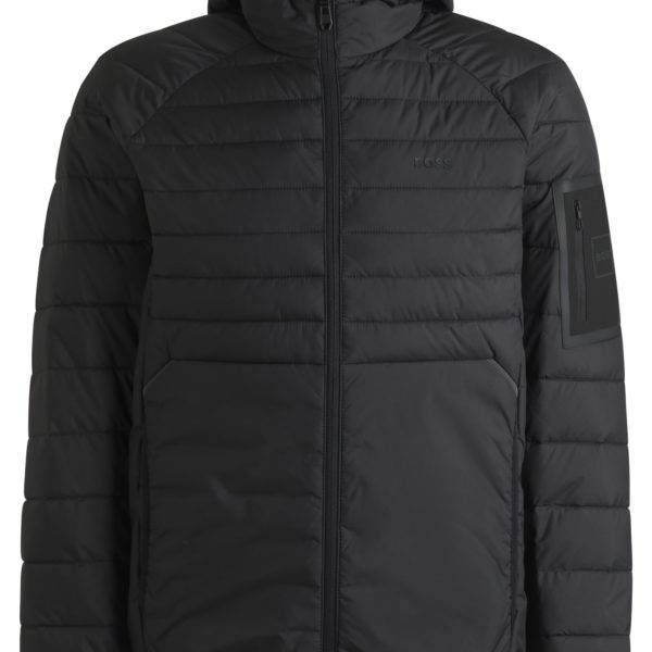Veste matelassée déperlante avec poche sur une manche – Hugo Boss