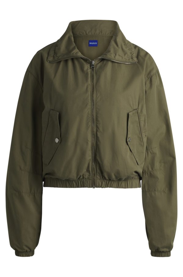 Hugo Boss Veste volumineuse en popeline de coton