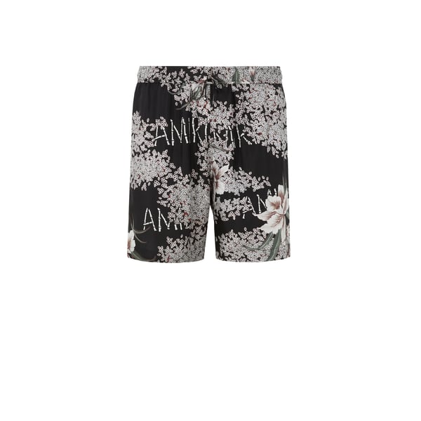 Short Hibiscus Tiki en soie – Amiri