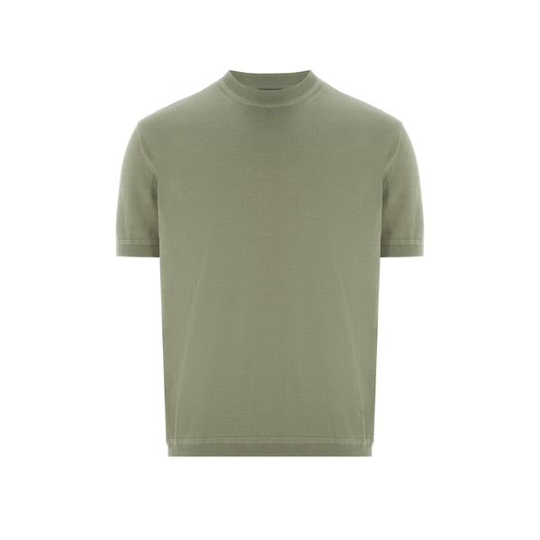 T-shirt en maille fine - Emporio Armani