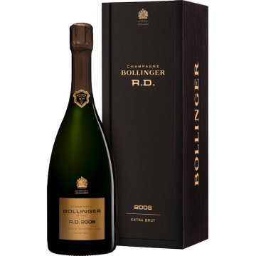 Champagne Bollinger - R.D. 2008 - Caisse Bois