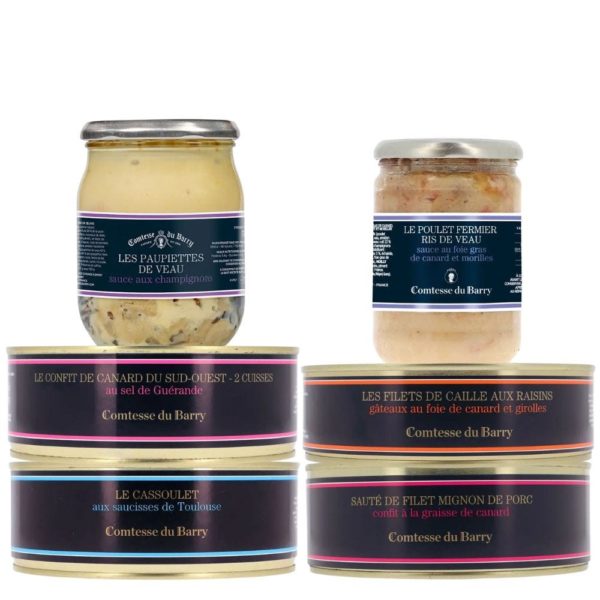 La réserve des plats fins - 6 plats cuisinés-Comtesse du Barry
