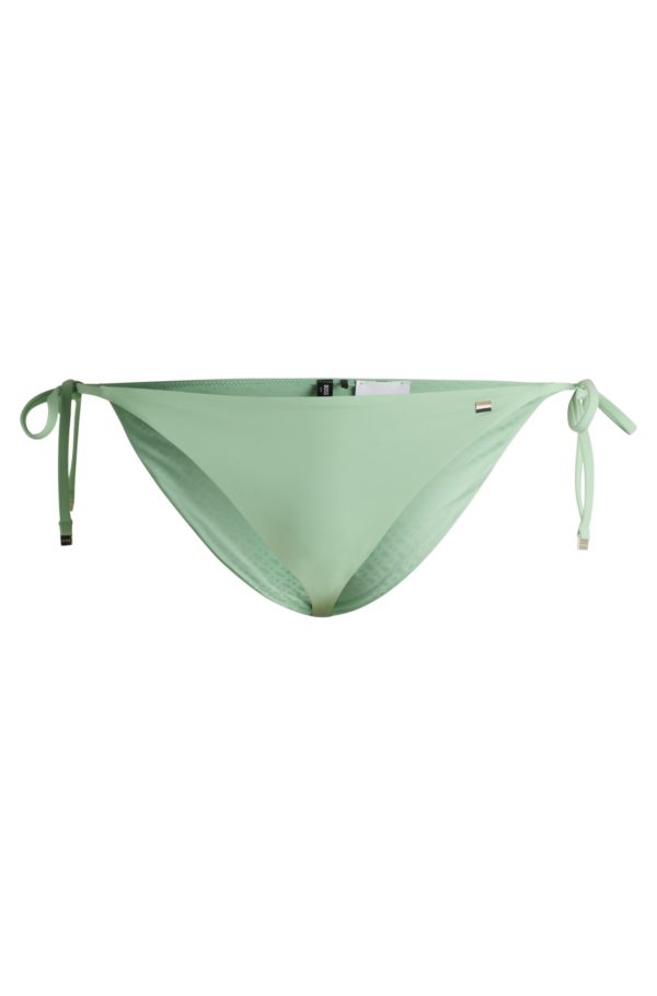 Hugo Boss Bas de bikini à nouer sur les côtés avec protection SPF 50