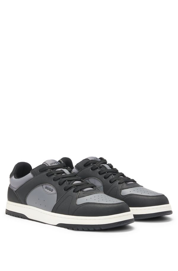 Hugo Boss Baskets basses en similicuir