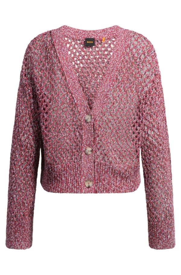 Hugo Boss Cardigan réversible à la structure ajourée