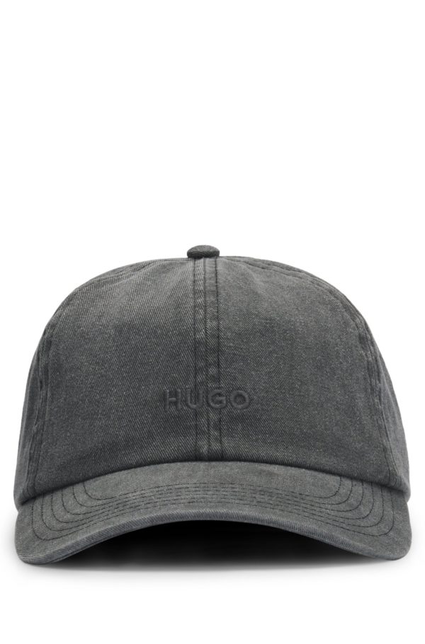 Hugo Boss Casquette en twill de coton à 6 panneaux avec logo brodé