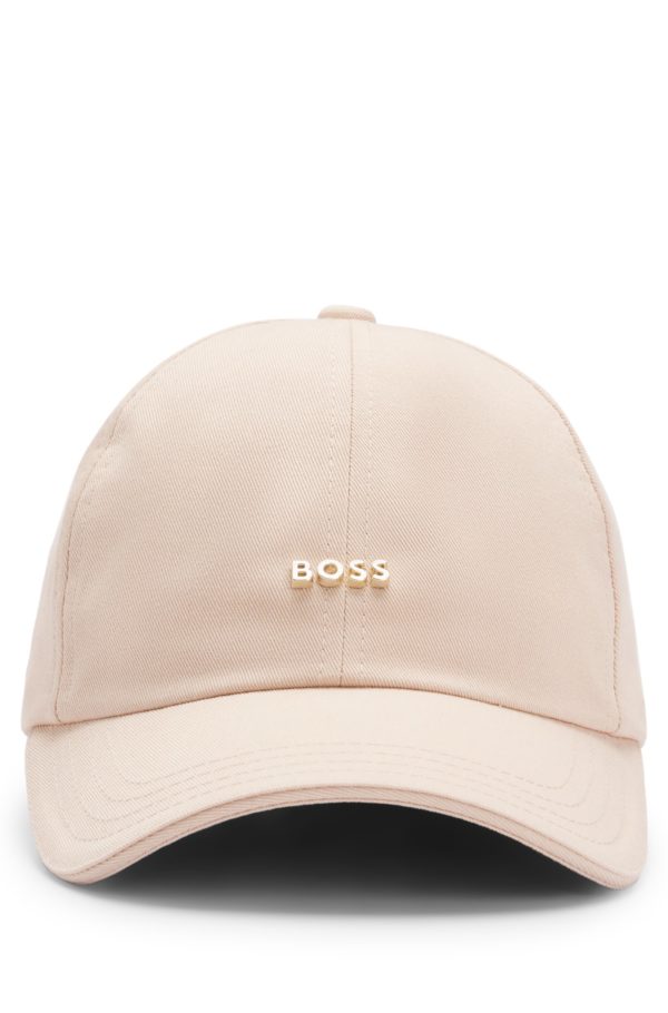 Hugo Boss Casquette en twill de coton avec finition logotée métallique