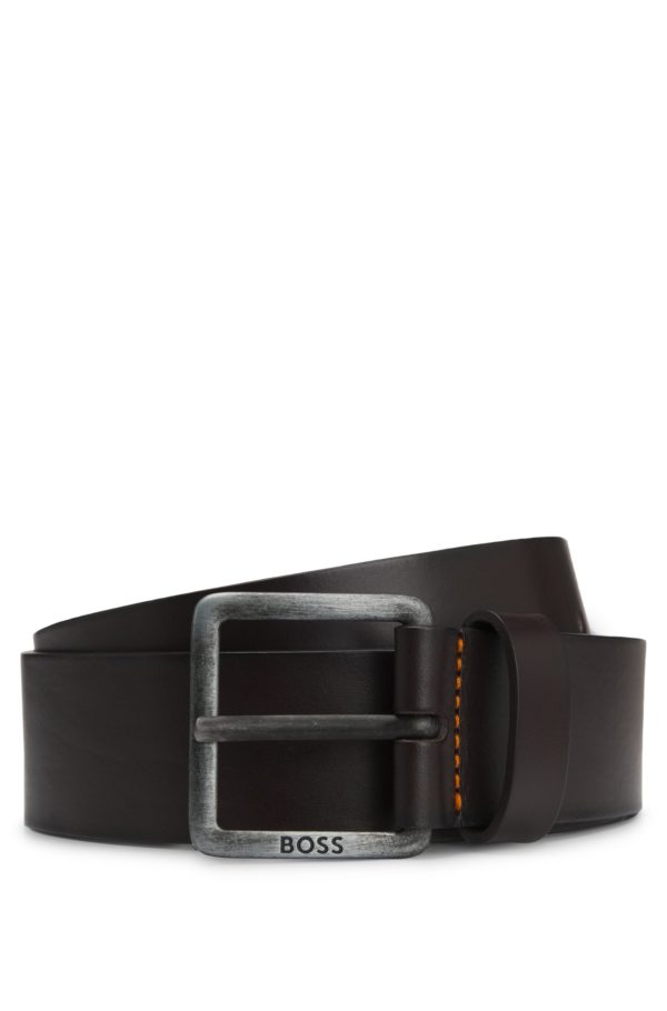 Hugo Boss Ceinture en cuir avec boucle logotée