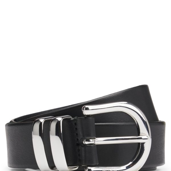 Ceinture en cuir italien avec double passant – Hugo Boss