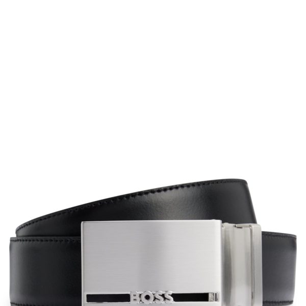 Hugo Boss Ceinture réversible en cuir italien avec passant logoté