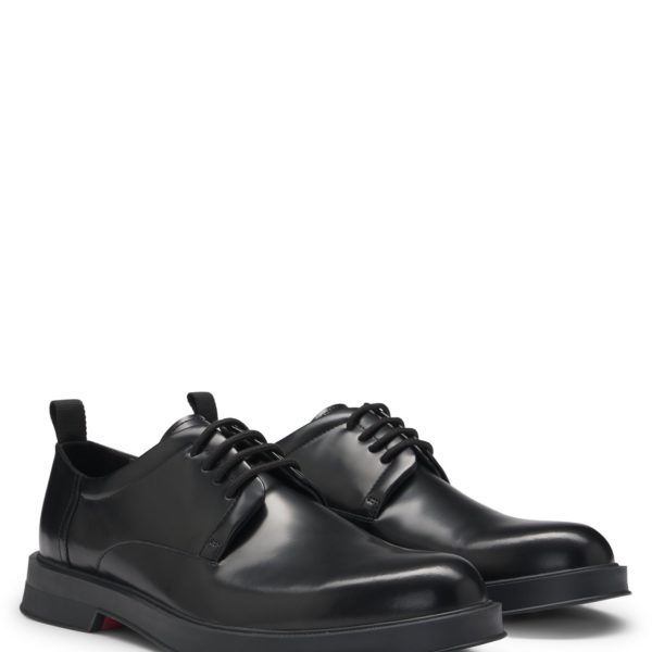 Hugo Boss Chaussures derby en cuir brossé