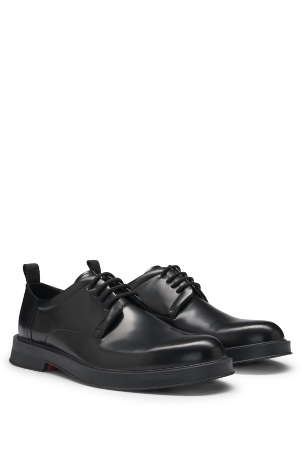 Hugo Boss Chaussures derby en cuir brossé