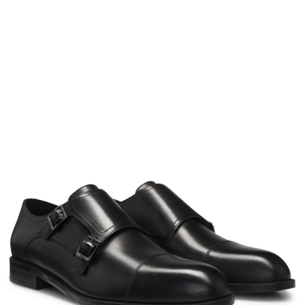 Hugo Boss Chaussures en cuir à double bride