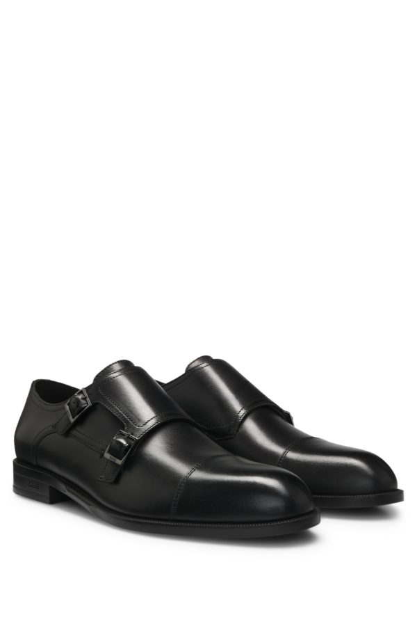 Hugo Boss Chaussures en cuir à double bride