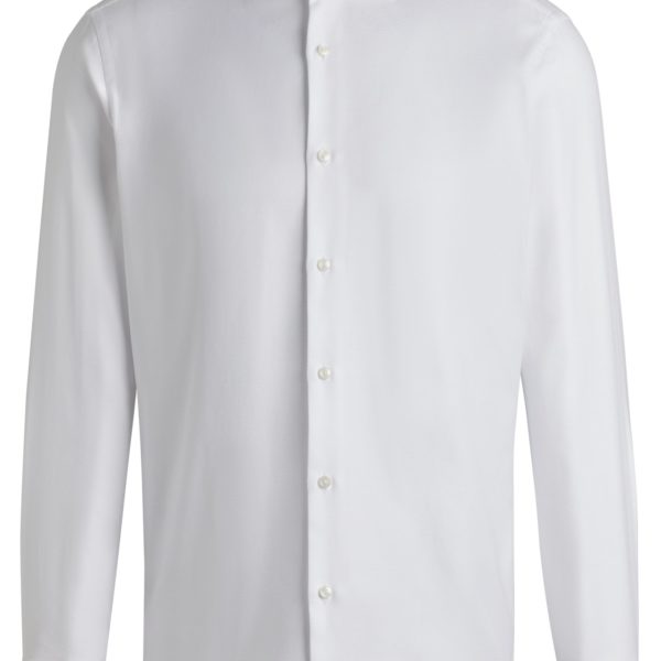 Hugo Boss Chemise Regular en coton structuré