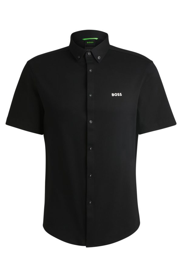 Hugo Boss Chemise Regular en maille de coton