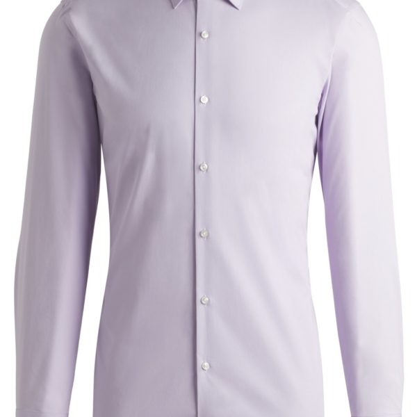 Hugo Boss Chemise Slim Fit en popeline de coton facile à repasser