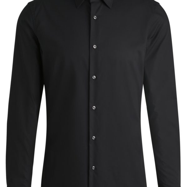 Hugo Boss Chemise Slim Fit en popeline de coton stretch facile à repasser