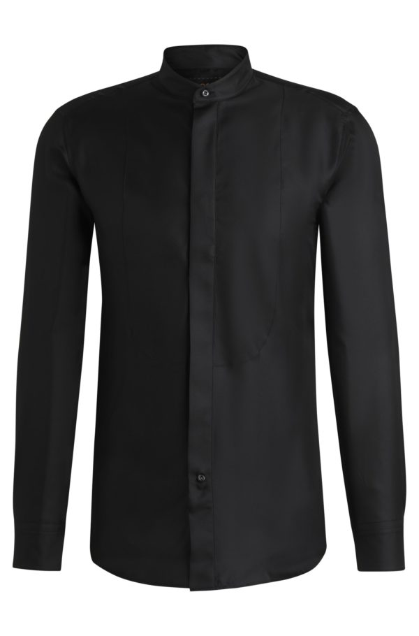 Hugo Boss Chemise Slim en fine soie italienne