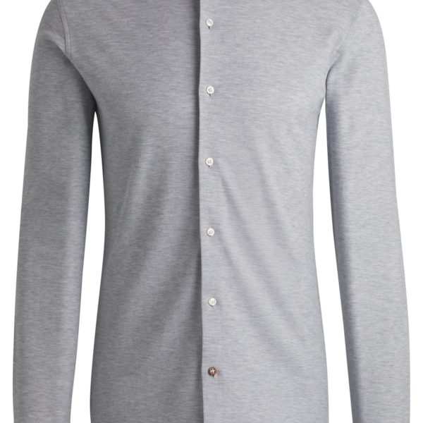 Hugo Boss Chemise Slim en jersey piqué de coton