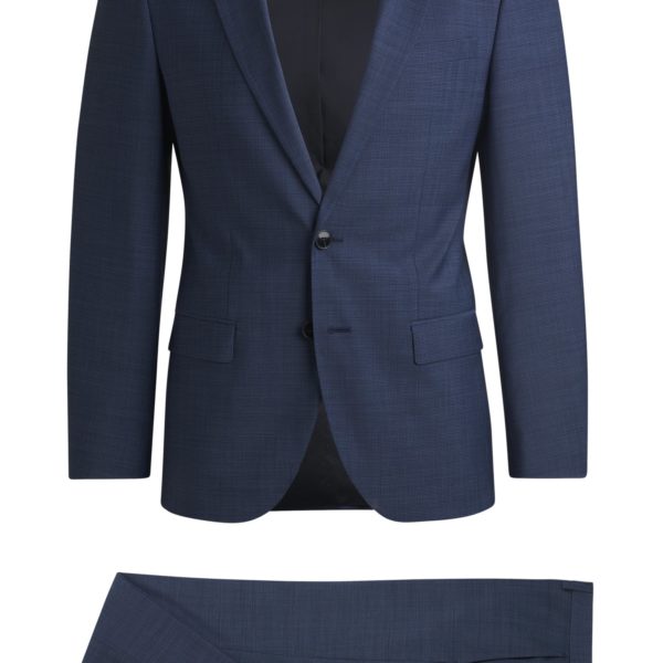 Hugo Boss Costume Slim en tissu stretch performant structuré