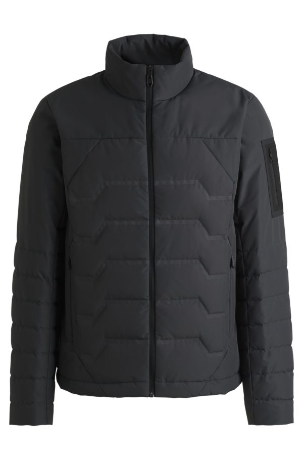 Hugo Boss Doudoune déperlante avec détails zippés