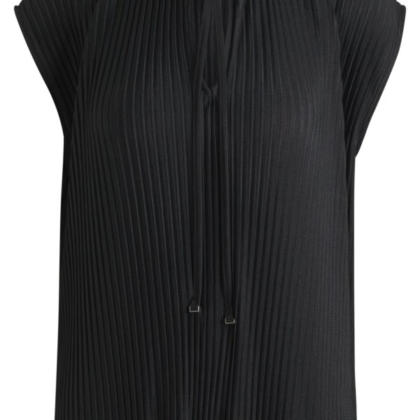 Haut sans manches en tissu stretch plissé – Hugo Boss