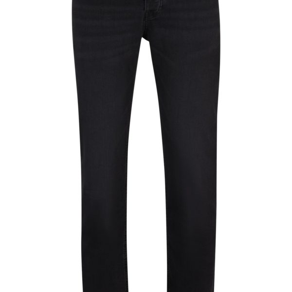 Hugo Boss Jean Tapered en denim très stretch noir délavé