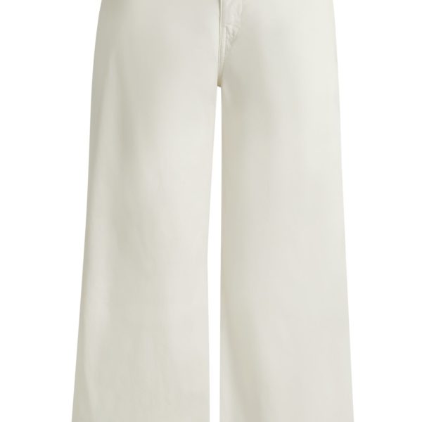 Jupe-culotte droite en twill de coton stretch – Hugo Boss