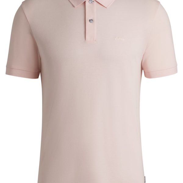 Hugo Boss Polo Pallas en piqué de coton avec détails logotés