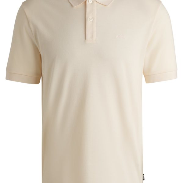 Hugo Boss Polo Pallas en piqué de coton avec détails logotés