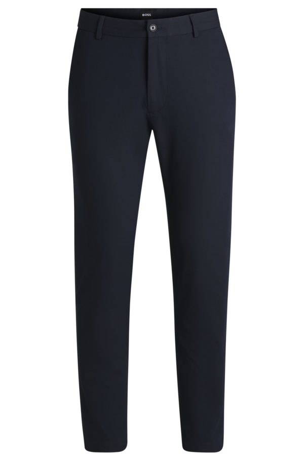 Hugo Boss Pantalon Modern en coton stretch mélangé