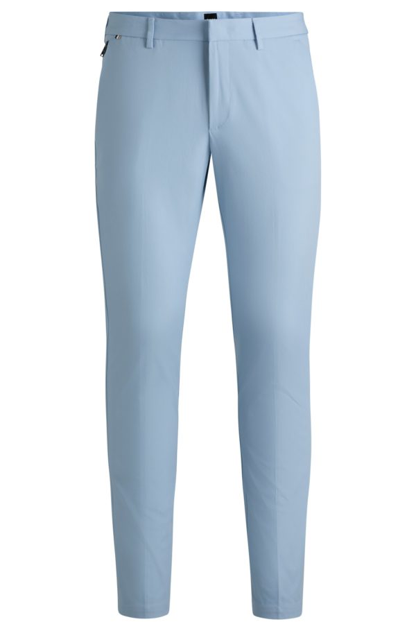 Hugo Boss Pantalon Slim en coton stretch mélangé