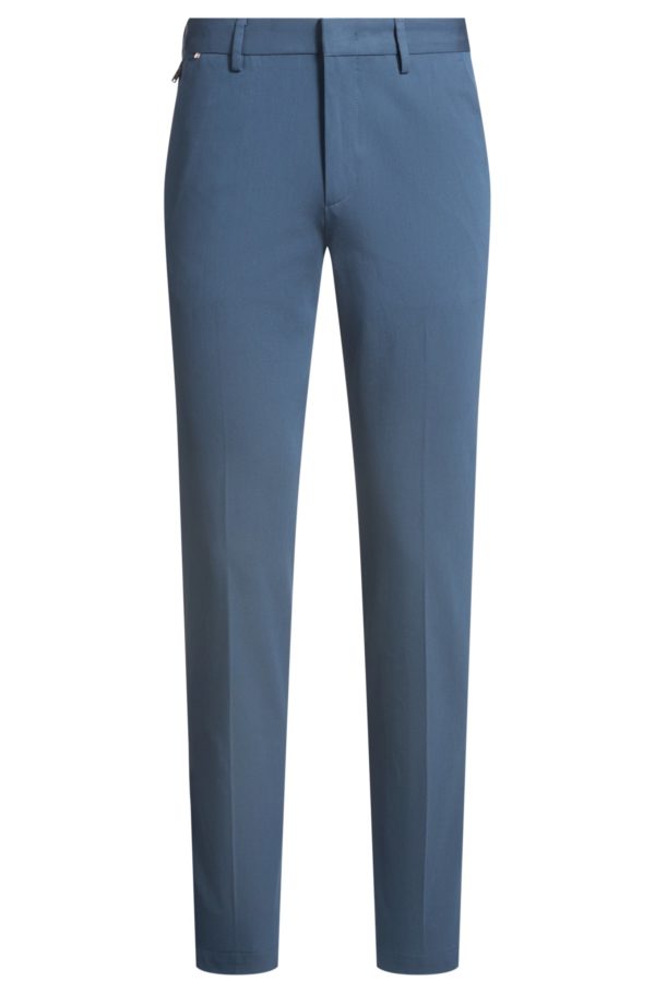 Hugo Boss Pantalon Slim en coton stretch mélangé