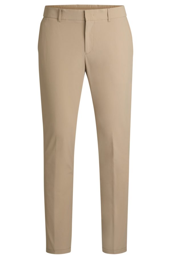 Hugo Boss Pantalon Slim en tissu softshell stretch parfait pour voyager