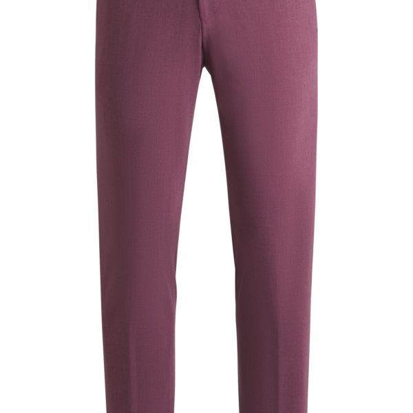 Pantalon Slim en tissu stretch à micro motif – Hugo Boss