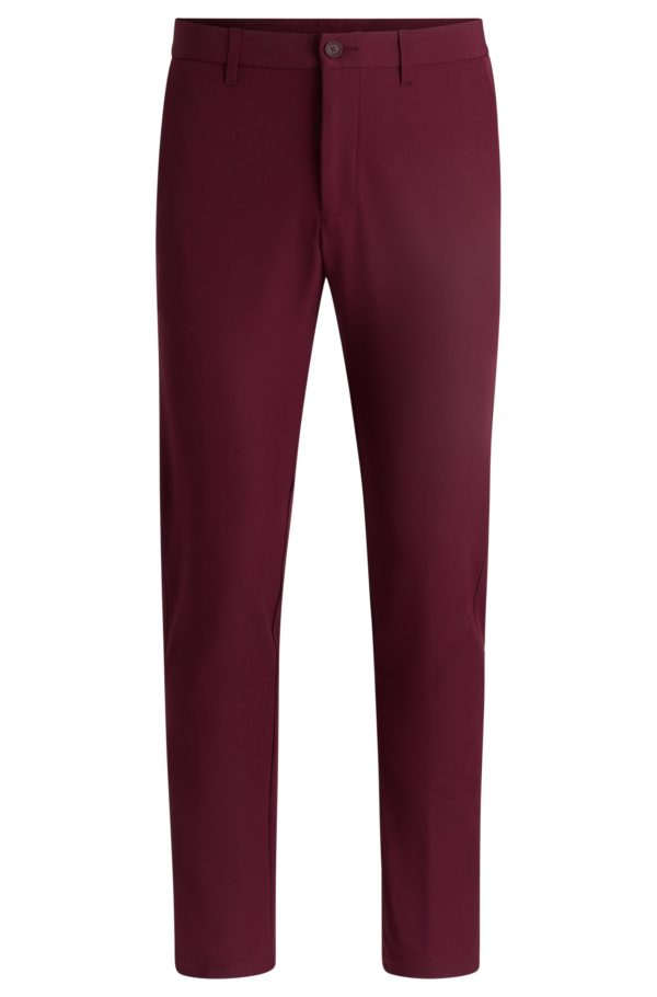 Hugo Boss Pantalon Slim en tissu stretch déperlant