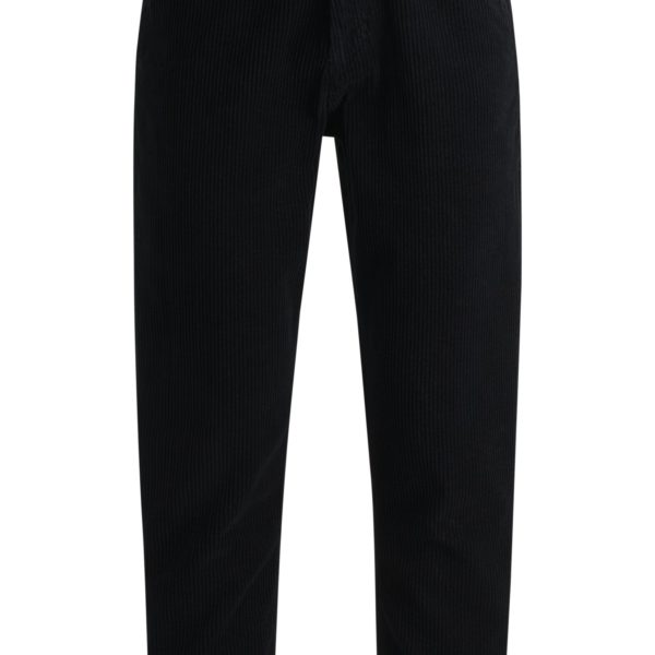 Hugo Boss Pantalon coupe droite en velours côtelé de coton avec taille contrastante