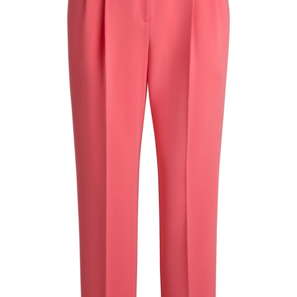 Hugo Boss Pantalon court Regular en crêpe infroissable