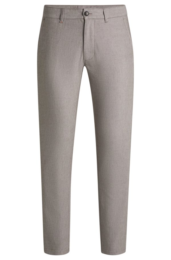 Hugo Boss Pantalon slim en twill stretch